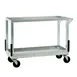 New Age NS765 NSF Aluminum 2-Shelf Floral Utility Cart  1 image