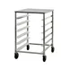 New Age NS834 12 Tray Side Load Aluminum Tray Rack for 15" x 20" Trays, Stainless Steel Top 1 image