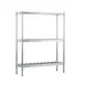New Age NS933 60" Keg Rack with (6) 1/2 or (18) 1/6 Keg Capacity and 3 Shelves 1 image