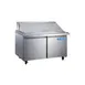 Norpole NP2R-SWMT 47" Mega Top Sandwich/Salad Prep Table w/ 2 Doors, 18 Pans 1 image