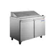 Norpole NP2R-SWMT60 60" Mega Top Sandwich/Salad Prep Table w/ 2 Doors, 24 Pans 1 image