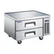 Norpole NPCB-48 48" 2 Drawers Refrigerated Chef Base, Marine Edge, Stainless Steel, 1/5 HP Compressor 1 image