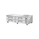 Norpole NPCB-72 72" 4 Drawers Refrigerated Chef Base, 16 cu. ft.,  (8) full pans capacity 1 image