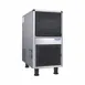 Norpole NPCIM90B 15" Air Cooled Full Cube 90 lb Undercounter Ice Machine with 33 lb Bin 1 image