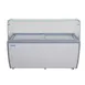 Norpole NPDC49W 60" Dipping Cabinet, 13.1 Cu Ft Capacity, Stainless Steel Door, Hinged Flip Top 1 image