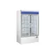 Norpole NPGF2-S45 53" 2 Glass Door Freezer Merchandiser in White, 45 cu. ft. 1 image