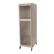 NU-VU HCR18 18 Pan Full Height Aluminum Enclosed Bread Cabinet w/ 3-1/4" Bottom Load Slides 1 image
