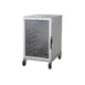 NU-VU HW-2-1/2G 9 Pan Half Height Aluminum Enclosed Bread Cabinet w/ Lexan Lift Off Door 1 image