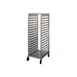 NU-VU SB-2 17 Pan End Load Aluminum Full Size Bun / Sheet Pan Rack, Unassembled 1 image
