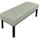 Oak Street ALL96 96" Backless Upholstered Bench, Metal Frame, 18"H, 6" Thick Box Seat 1 image