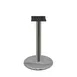 Oak Street B22DISC-CHR-STD 22" Dia. Chrome Restaurant Table Base, 28-3/4" Height, Steel 1 image