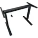 Oak Street B2543-ADJ Adjustable Height Steel Table Base, Black Sandtex Finish, 32.75" Inside Width 1 image