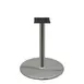 Oak Street B30DISC-CHR-STD 30in Dia Chrome Table Disc Base, 4in Column, Steel 1 image