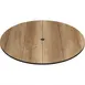 Oak Street CC36R COMPCOR Round Table Top, 36" Dia., 12mm Thick, Weather Resistant, Phenolic Resin with High Pressure Laminate 1 image