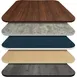 Oak Street CTM3636-1 36" X 36" Laminate Table Top, T-Mold Edge 1 image
