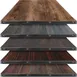 Oak Street FT2424-L Square 24x24" Laminated Oak Engineered Wood Table Top with 2" Steel Edge 1 image