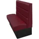 Oak Street LU-4842-SGL 48" Single Channel Back Booth, Upholstered, 42" Height, Sculpted Springless Seat 1 image