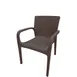 Oak Street OD-CH-727-CB Rainier Stacking Arm Chair, Indoor/Outdoor 1 image