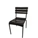 Oak Street OD-CM-330-BLK Stacking Dining Chair, Indoor/Outdoor 1 image