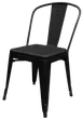 Oak Street OD-CM-820-MBLK-XL Xl Brewhouse Stacking Dining Chair, Indoor/Outdoor 1 image