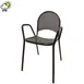Oak Street OD105-CHAIR Diamondback Series Stacking Arm Chair, Indoor/Outdoor 1 image