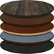 Oak Street OLWE42R Round Laminate Table Top, 42" Dia., 1-1/4" Thick, Wood Edge 1 image