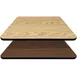 Oak Street OW3636 36" X 36" Laminate Reversible Table Top, T-Mold Edge 1 image