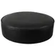 Oak Street SL2129TOP-BLK Bar Stool Seat Only, Backless, Button Top, Vinyl, Black 1 image
