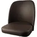 Oak Street SL2133TOP-ESP Bar Stool Seat Only, Bucket Style, Vinyl, Espresso 1 image