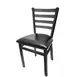 Oak Street SL2160P-SV Indoor Dining Chair with Ladder Back 1 image