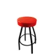 Oak Street SL3132-RED Indoor Swivel Bar Stool 1 image