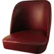 Oak Street SL3133TOP-WINE Bucket Style Bar Stool Seat, Wine Vinyl, Armless, Vinyl Upholstery 1 image