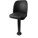 Oak Street SL6133IMP Swivel Bar Stool, Upholstered Bucket Seat, Waterfall, Powder Coat Pedestal, 51 Ball Bearings 1 image