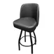 Oak Street SL8036 Swivel Bar Stool with Tufted Back and Upholstered Bucket Seat 1 image