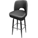 Oak Street SL9133 Swivel Bar Stool with Upholstered Bucket Seat 1 image