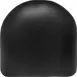 Oak Street SLSEAT-BLK Replacement Seat, 1-1/2" Thick, Vinyl, Black 1 image