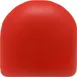 Oak Street SLSEAT-RED Replacement Seat, 1-1/2" Thick, Vinyl, Red 1 image