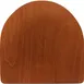 Oak Street SLSEATWOODIMP-CH Replacement Seat, Wood, Cherry Stain Finish 1 image