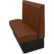 Oak Street WD-7242-SGL 72" Single Channel Back Waldorf Booth, Upholstered, 42" High 1 image