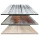 Oak Street WWP3060 - Rectangular Premium Table Top, 30" x 60", 2" Thick Engineered Oak Wood Core, Whitewash Finish, Made in USA 1 image