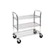 Olympic J1836WC-3-SR POS Olympic™ Chrome 3-Shelf Utility Cart w/ 900 lb. Capacity 1 image