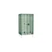 Olympic JSEC53K-CTN Green Epoxy Wire Shelving Security Cage - 36"W x 24"D 1 image