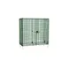Olympic JSEC56K-CTN Green Epoxy Wire Shelving Security Cage - 60"W x 24"D 1 image