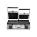 Omcan USA 11380 Double Sandwich Panini Grill w/ 19" x 10" Combination Plates, 220V 2 image