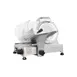 Omcan USA 13616 Meat Slicer – 9" Carbon Steel Blade, Belt‑Driven, 1/4 HP, 120V 60Hz, Anodized Aluminum 4 image