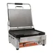 Omcan USA 21465 Single Sandwich Panini Grill w/ 15" x 12" Smooth Plates, 120V 1 image