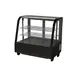 Omcan USA 27155 26"  Full Service Countertop Refrigerated Display Case with Sliding Glass Door, 2 Shelves - 3.5 cu. ft. / 1/4 hp 1 image