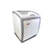 Omcan USA 31455 26" Curved Lid Ice Cream Display Freezer, 5.6 cu. ft. 1 image