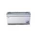 Omcan USA 31457 58" Curved Lid Ice Cream Display Freezer, 17.7 cu. ft. 1 image