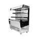 Omcan USA 31809 39" Open Air Refrigerated Display Case, Stainless Steel, 2 Shelves, 7.06 cu. ft. 1 image